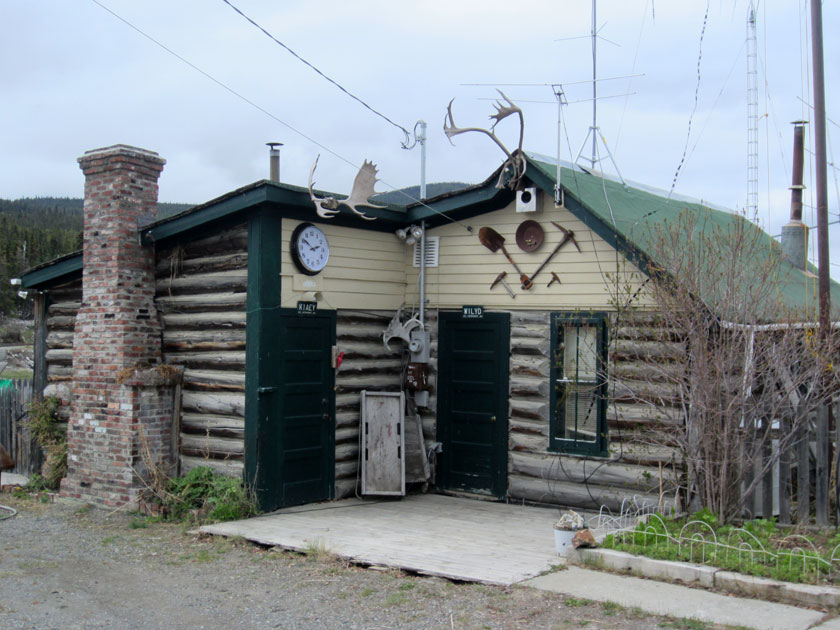 old wooden cabin