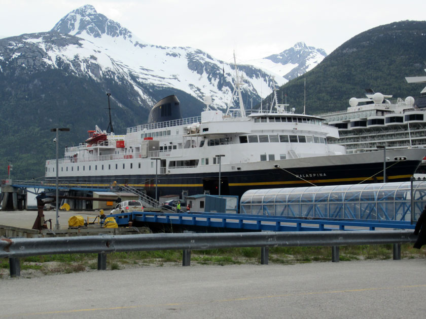 ferry ship in port