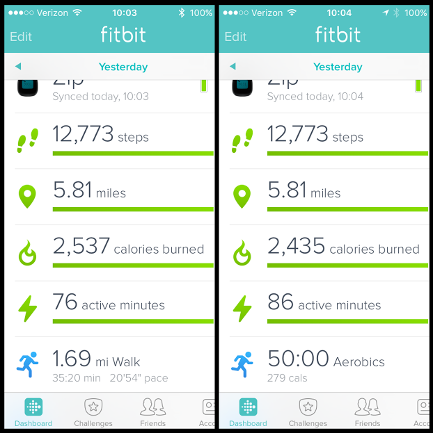 fitbit not logging active minutes