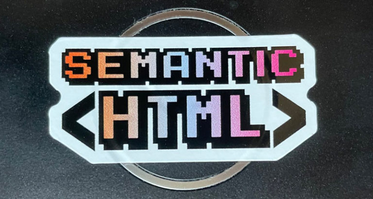 Semantic Html Stickers Are Here Rachele Ditullio